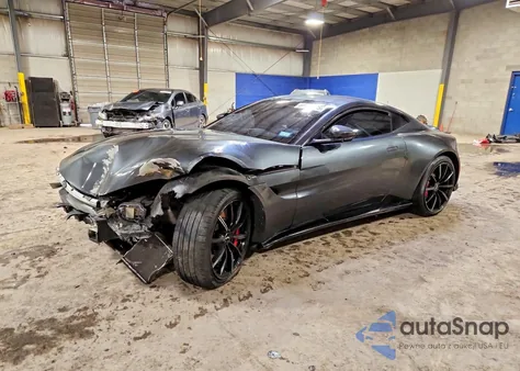 2019 Aston Martin Vantage z USA, uszkodzony, nr VIN SCFSMGAW2KGN02660